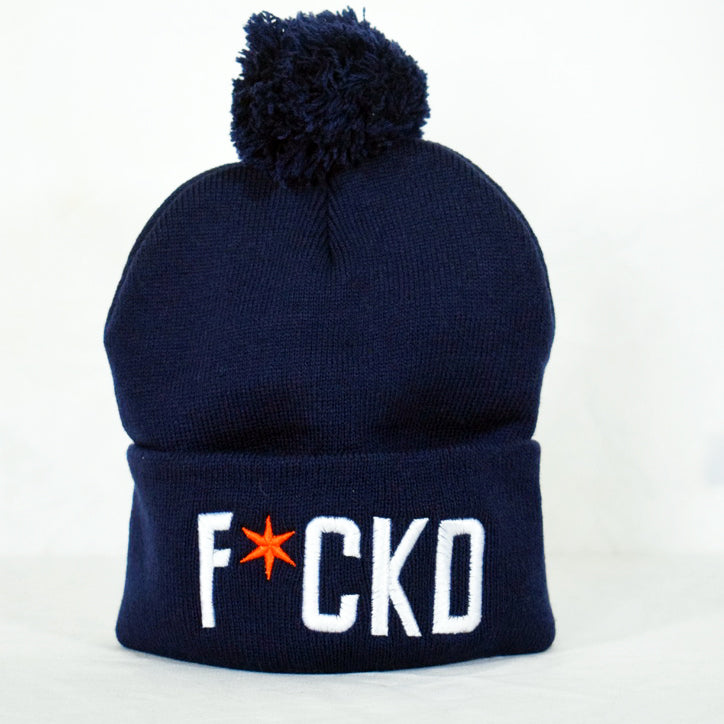 Navy Blue Bears Colorway Simply Chicago Pom-Pom