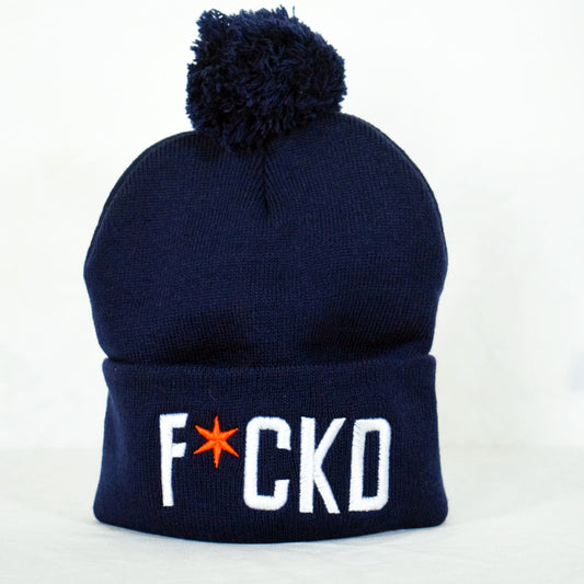 Navy Blue Bears Colorway Simply Chicago Pom-Pom